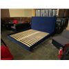 Image 1 : BLUE KINGSIZE BED FRAME