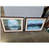 Image 1 : 2 PAINTINGS ON CANVAS