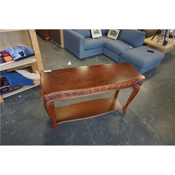 MODERN CARVED SOFA TABLE