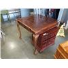 Image 1 : ALEXANDER JULIAN HOME COLOUR CLAW FOOT DINING TABLE WITH CENTER GAME BOARD PIECE