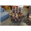 Image 2 : UPHOLSTERED ROLLED ARM CHAIR