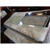 Image 1 : GLASS PANTRY PANEL 67" X 20"