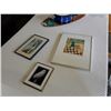 Image 1 : 3 SIGNED PRINTS AND PAINTINGS