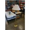 Image 1 : BRASS FLOOR LAMP