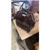Image 1 : As new leather totes travel bag