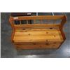 Image 2 : PINE STORAGE BENCH