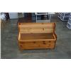 Image 4 : PINE STORAGE BENCH