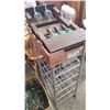 Image 7 : 30 vintage and anitque bottles and metal wine rack