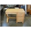 Image 1 : MAKO MAPLE 4 DRAWER DESK