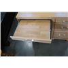 Image 3 : MAKO MAPLE 4 DRAWER DESK