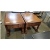 Image 1 : 2 LANE FURNITURE WALNUT ENDTABLES
