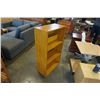 Image 3 : WOOD BOOKSHELF 44 INCHES TALL