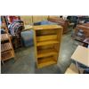 Image 4 : WOOD BOOKSHELF 44 INCHES TALL