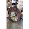 Image 2 : 2 ANTIQUE FRAMED DRESSER MIRRORS