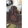 Image 3 : 2 ANTIQUE FRAMED DRESSER MIRRORS