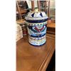 Image 3 : LOT OF PLANTERS AND LIDDED JARS