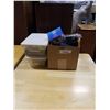 Image 1 : BOX OF ELECTRONICS, OTT 4K TV BOX, BOG GLOVES, AND SPEAKERS