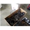 Image 3 : Two boxes of decorative metal items