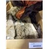 Image 2 : BOX OF FUR CLOTHING AND ACCESSORIES