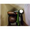 Image 2 : BOX OF DECORATIVE VASES AND COOKING ITEMS, PAN