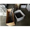 Image 1 : Two boxes of decorative metal items
