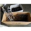 Image 2 : Two boxes of decorative metal items