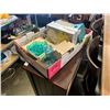 Image 1 : Tray of decorative items, wood boxes and more