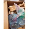 Image 2 : BOX OF JEWELRY MAKING SUPPLIES, UNPOLISHED GEM STONES