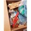 Image 3 : BOX OF JEWELRY MAKING SUPPLIES, UNPOLISHED GEM STONES