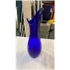 Image 9 : Crystal vase and art glass vase