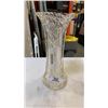 Image 1 : Large heavily cut crystal vase