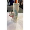 Image 2 : LOT OF COLLECTABLE FIGURES, LIDDED JAR AND CRYSTAL VASE AND LIDDED JAR