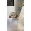 Image 3 : LOT OF COLLECTABLE FIGURES, LIDDED JAR AND CRYSTAL VASE AND LIDDED JAR