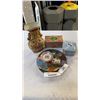 Image 1 : CLOISONNE VASE, MEDITATION BALLS,  AND OTHER ORIENTAL DISHES
