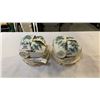 Image 1 : Lot of 8 Windsor 3pc teacups, saucers and plate sets