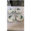 Image 3 : Lot of 8 Windsor 3pc teacups, saucers and plate sets