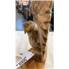 Image 13 : 2 CARVED EAGLES, WOOD WINDMILL MUSICAL LAMP