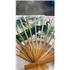 Image 10 : Vintage tinkertoy, automobile spotlight and japanese fan