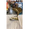 Image 1 : BRASS SWORDFISH FIGURE 1 FOOT TALL