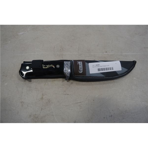 New full tang inlay chopper knife