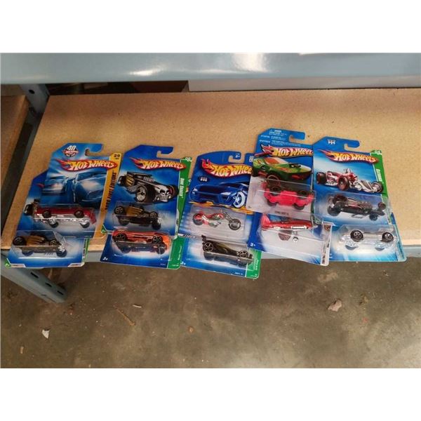 10 HOTWHEELS TREASURE HUNTS T-HUNTS PLUS FIRST EDITION SPECIAL DIE CAST CARS