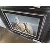 Image 2 : EVENING LIGHT WHITE GYRFALCON BY ROBERT BATEMAN #25324