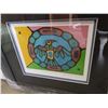 Image 2 : SACRED WHEEL OF LIFE LEP BY NORVAL MORRISSEAU #25306