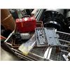 Image 1 : Tray of lock box, Pump & Tools