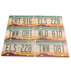 Bates Motel Background License Plate Set