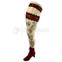 The Lone Ranger Red's Prototype Scrimshaw Leg