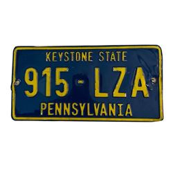 World War Z Volvo License Plate