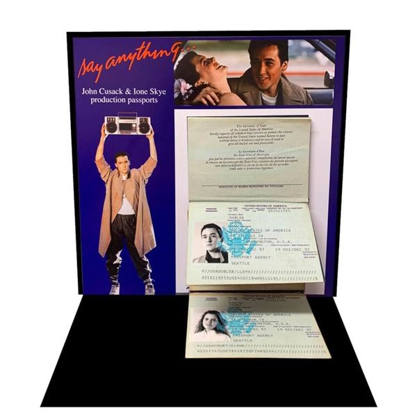 Say Anything Dolbler & Diana Passport Set