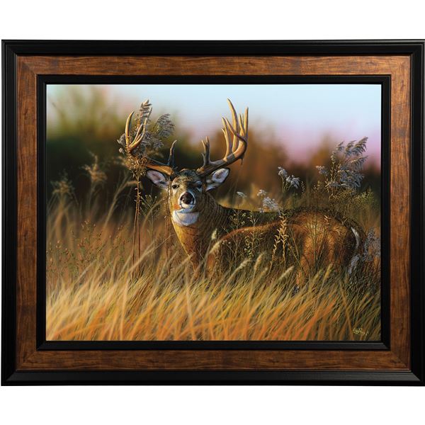"Sunrise Buck" Giclee by Eddie Leroy