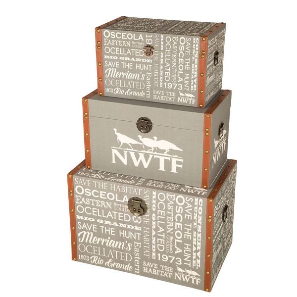 Central Line Set of 3 Trunks with NWTF Graphics